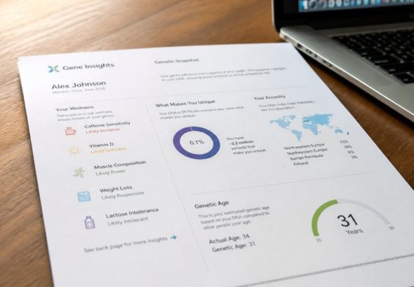 how to read understand dna sleep report